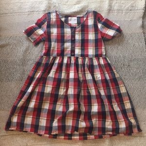 Clad & Cloth Checkered Dress